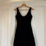 Leset Rio black scoop neck mini dress Palace of Nowhere