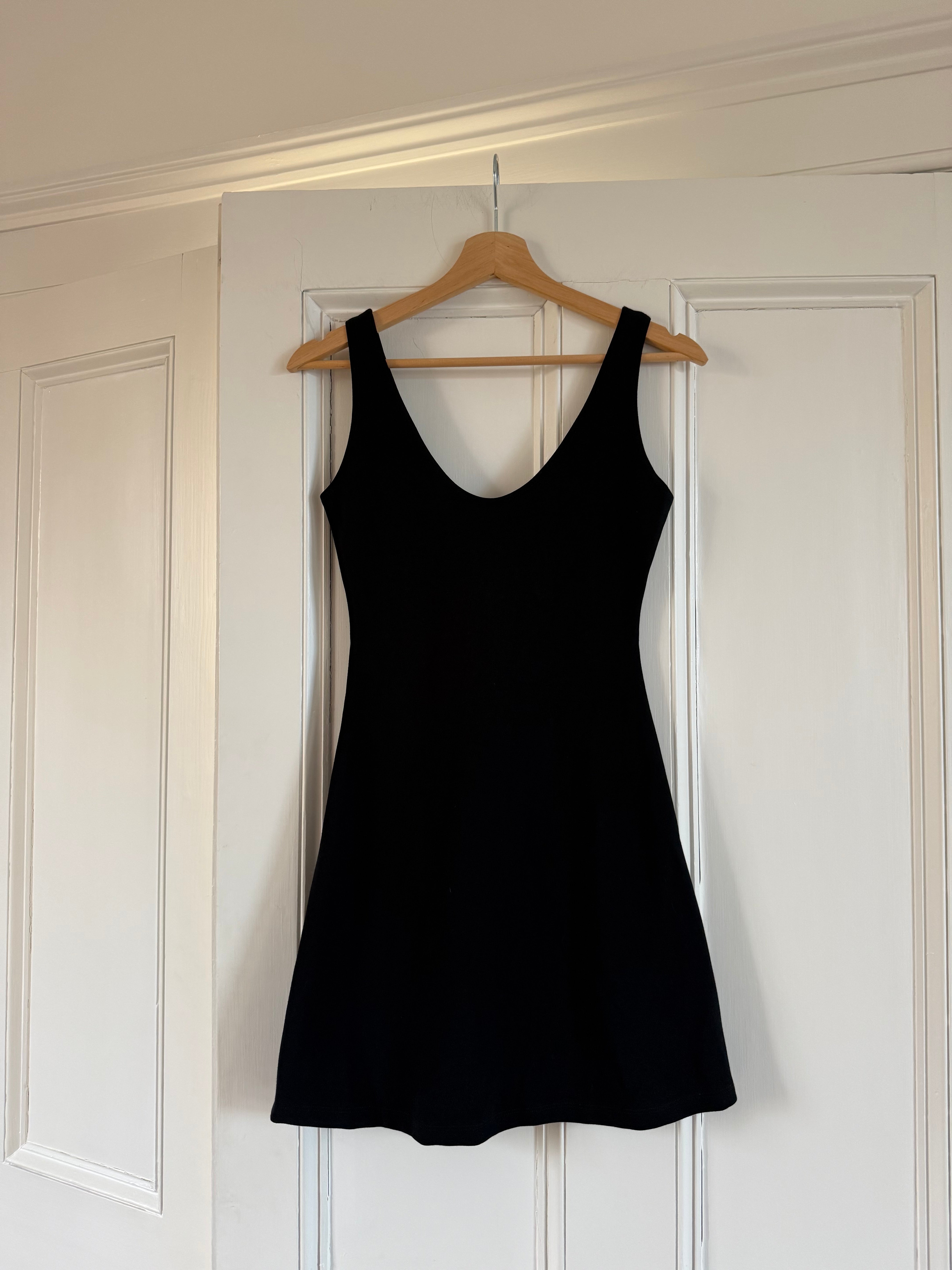 Leset Rio black scoop neck mini dress Palace of Nowhere