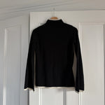 Madeleine Thompson contrast two-tone cashmere jumper Palace of Nowhere