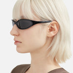 Maison Margiela x Gentle Monster black wraparound sunglasses Palace of Nowhere