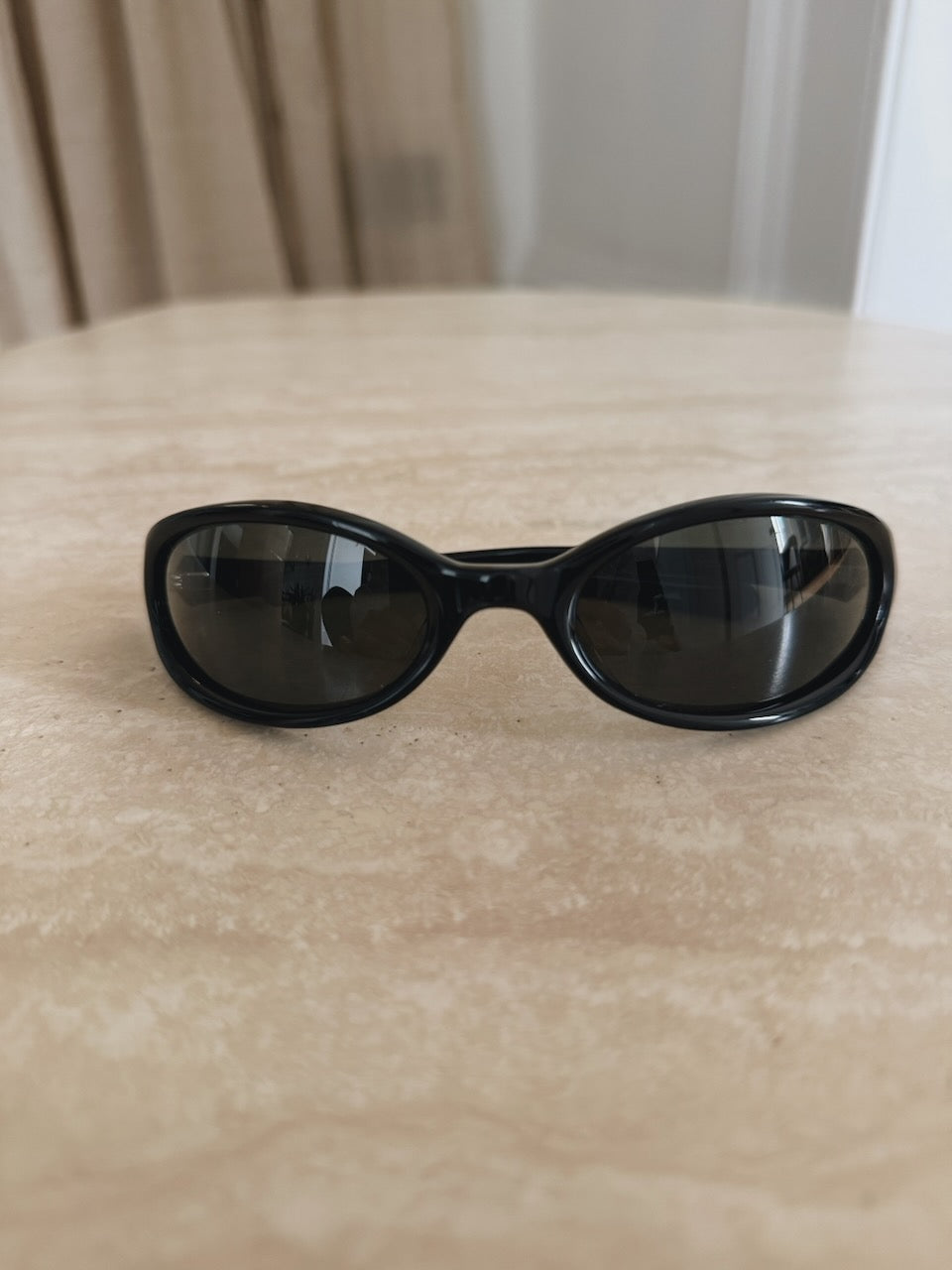 Maison Margiela x Gentle Monster black wraparound sunglasses Palace of Nowhere