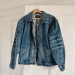 Mimchik denim oversized 'tall boy' jacket at Palace of Nowhere