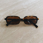 Miu Miu 'Regard' rectangular frame tortoiseshell sunglasses Palace of Nowhere