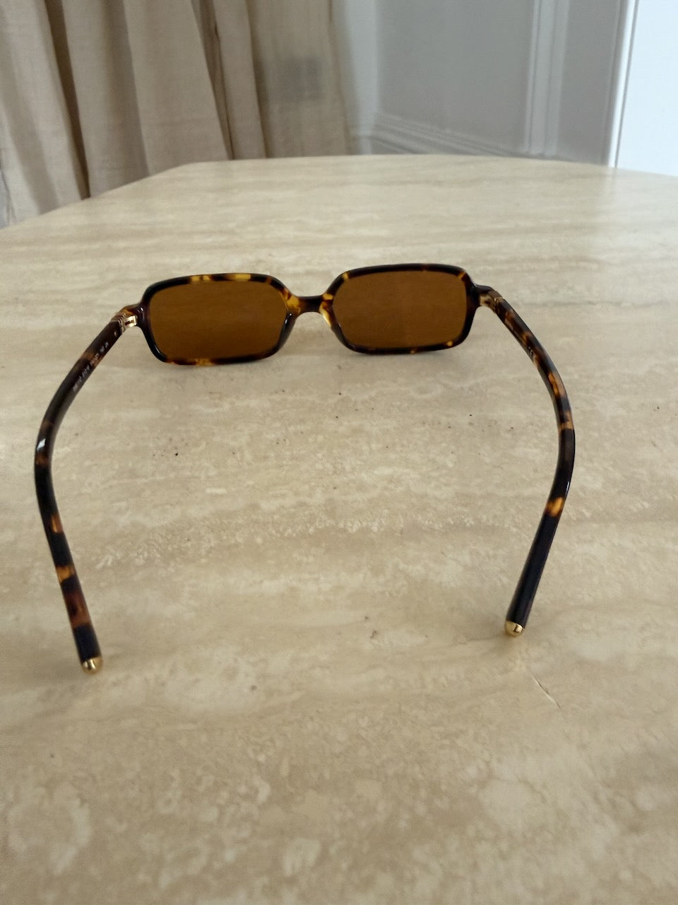 Miu Miu 'Regard' rectangular frame tortoiseshell sunglasses Palace of Nowhere