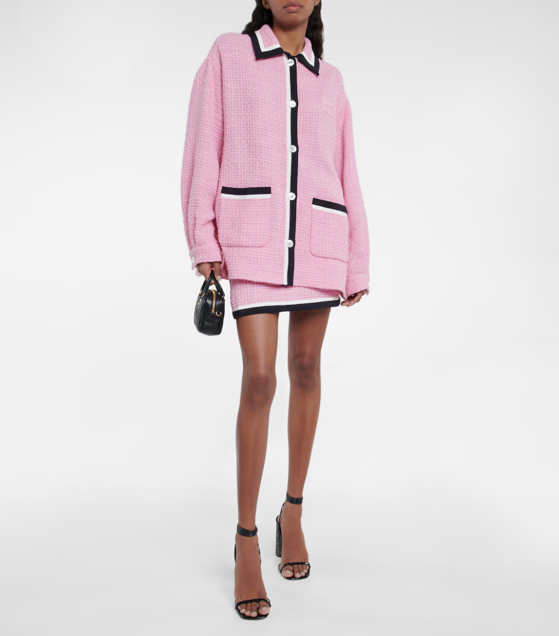 Miu Miu 'Venice Glitter' block heel ankle tie heels Palace of Nowhere