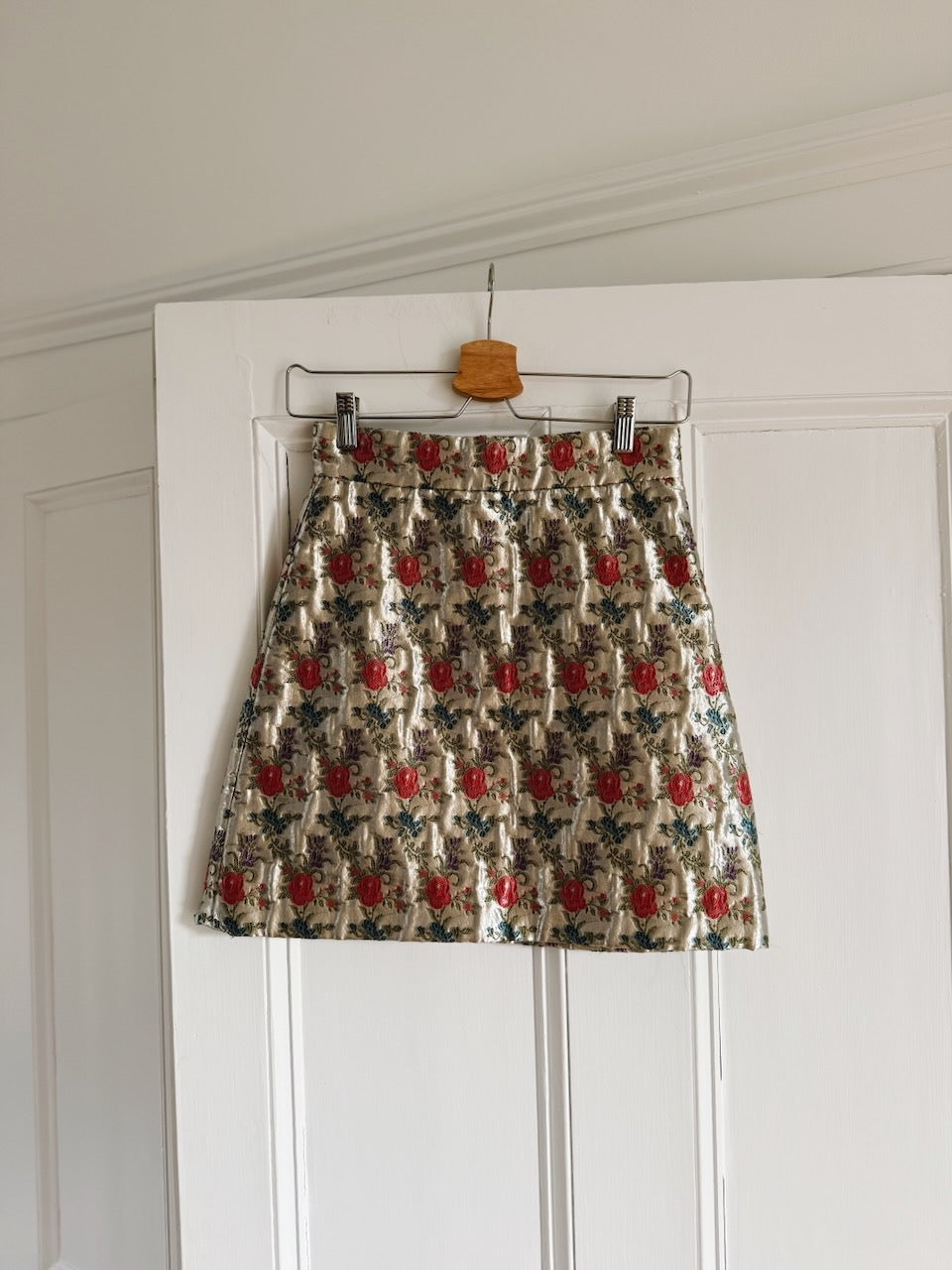 Miu Miu brocade mini skirt Palace of Nowhere