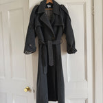 Musier Paris 'Gia' wool blend long belted coat at Palace of Nowhere