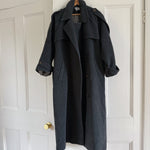 Musier Paris Gia wool blend long belted coat - shop at Palace of Nowhere