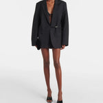 Nensi Dojaka x Calvin Klein black oversized blazer Palace of Nowhere