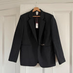 Nensi Dojaka x Calvin Klein black oversized blazer Palace of Nowhere