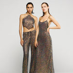 Oseree netquins slip maxi dress Palace of Nowhere