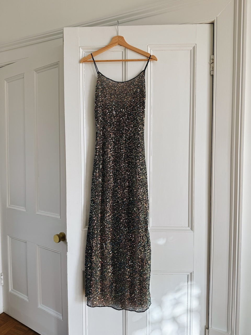 Oseree netquins slip maxi dress Palace of Nowhere