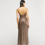 Oseree netquins slip maxi dress Palace of Nowhere