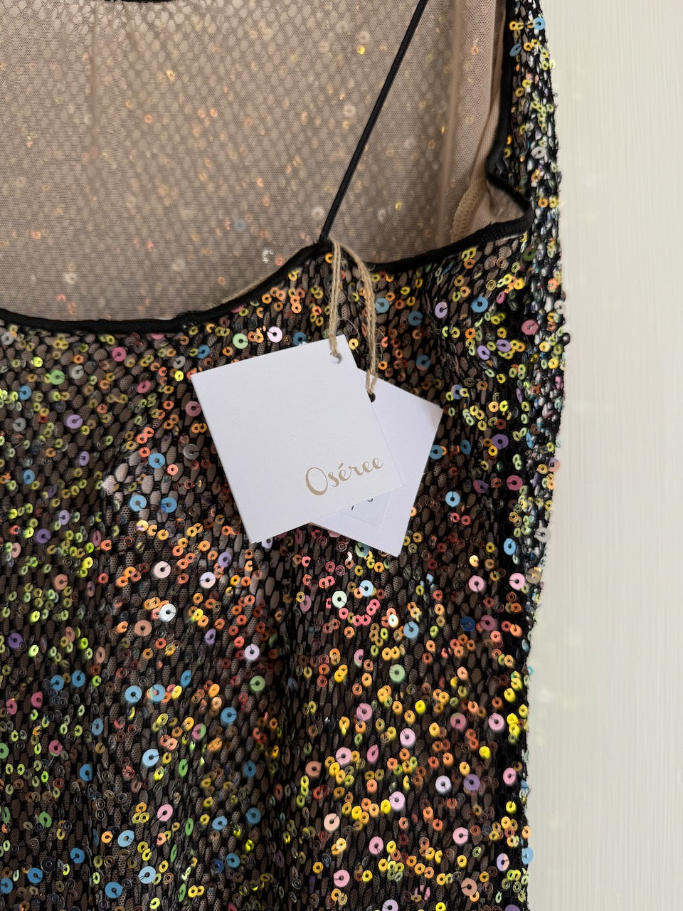 Oseree netquins slip maxi dress Palace of Nowhere