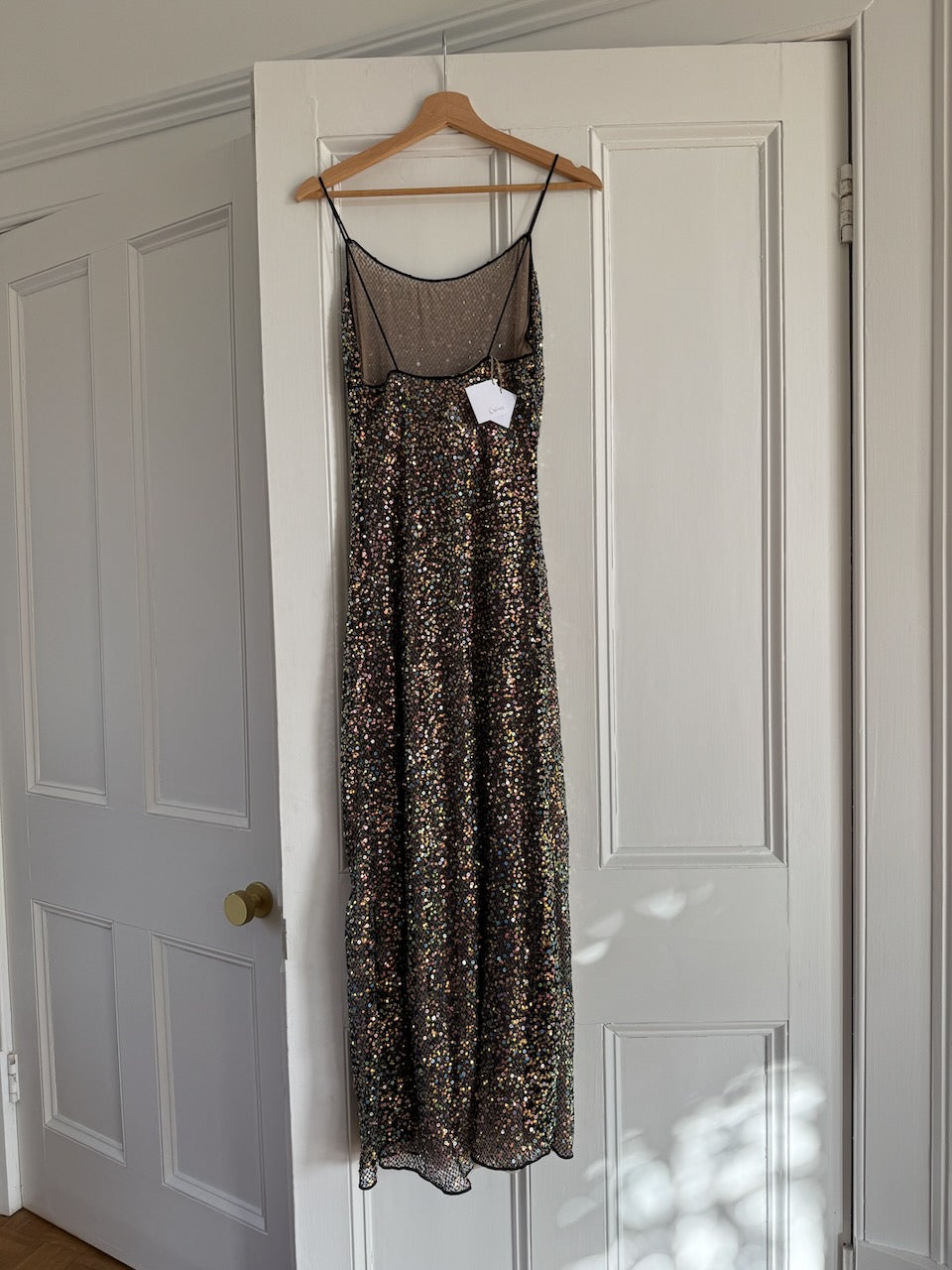 Oseree netquins slip maxi dress Palace of Nowhere