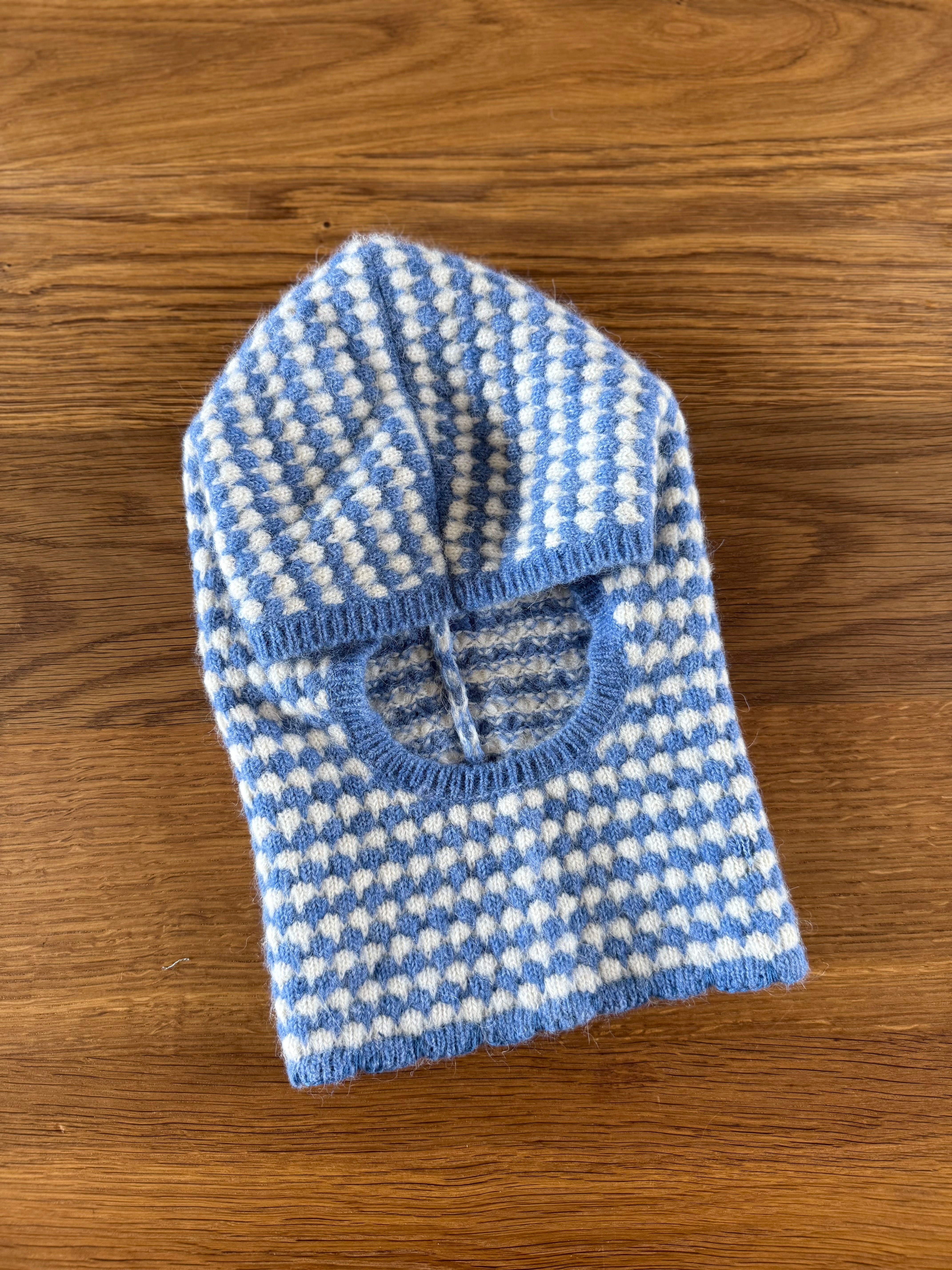 Shrimps knitted Pauline baby alpaca blend balaclava