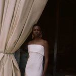 Paloma Wool strapless 'Donna' midi dress Palace of Nowhere