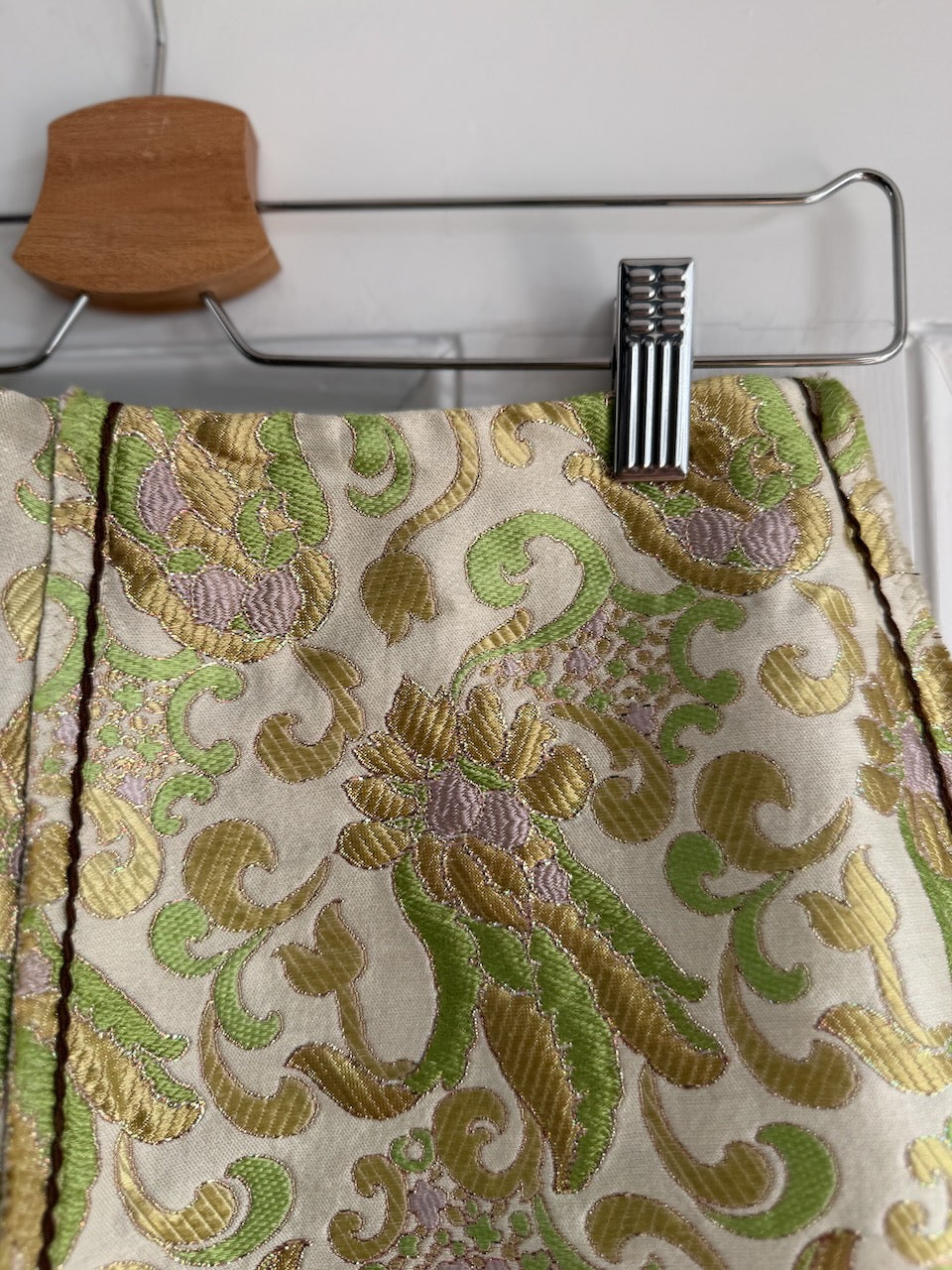 Prada FW2015 brocade knee length skirt Palace of Nowhere