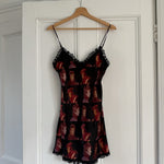 Realisation Par silk satin Bowie 'Sukita' slip dress Palace of Nowhere