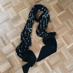 Rodarte long sequin silk scarf Palace of Nowhere