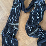 Rodarte long sequin silk scarf Palace of Nowhere