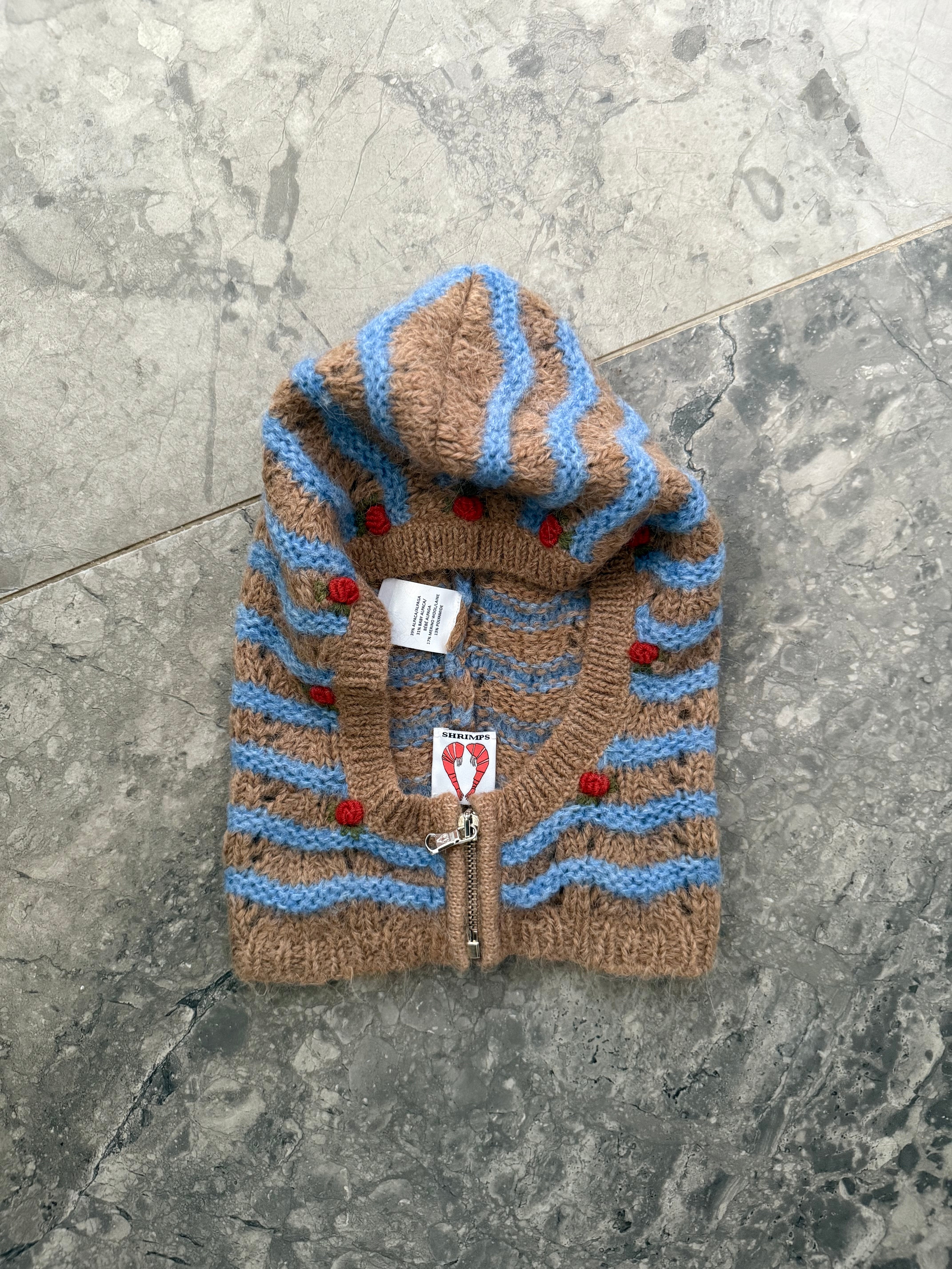 Shrimps 'Mabel' knitted alpaca blend balaclava Palace of Nowhere