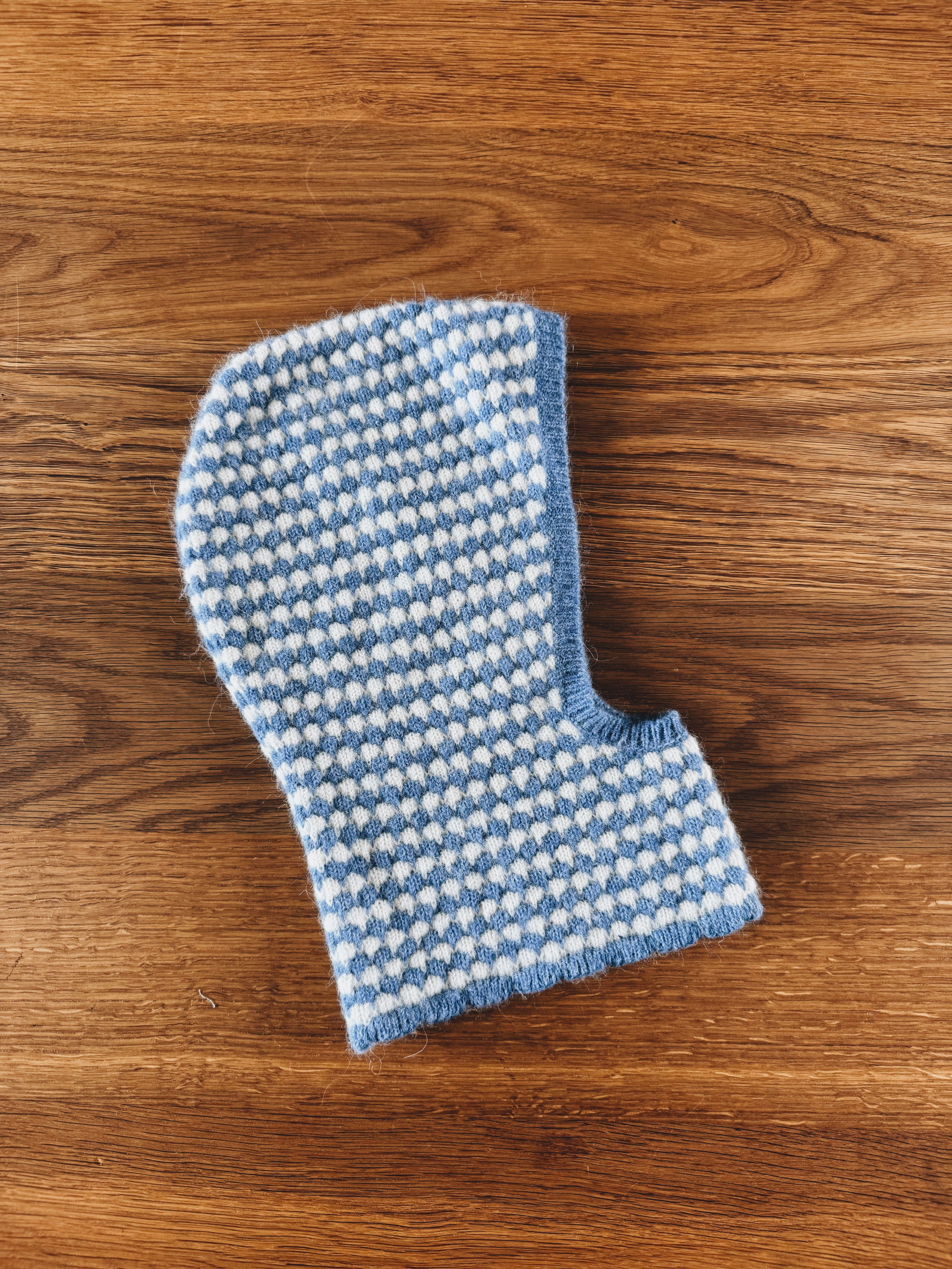 Shrimps knitted Pauline baby alpaca blend balaclava