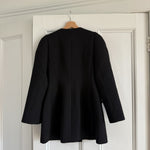 ShuShu Tong bow detailed satin trimmed twill jacket/ dress Palace of Nowhere