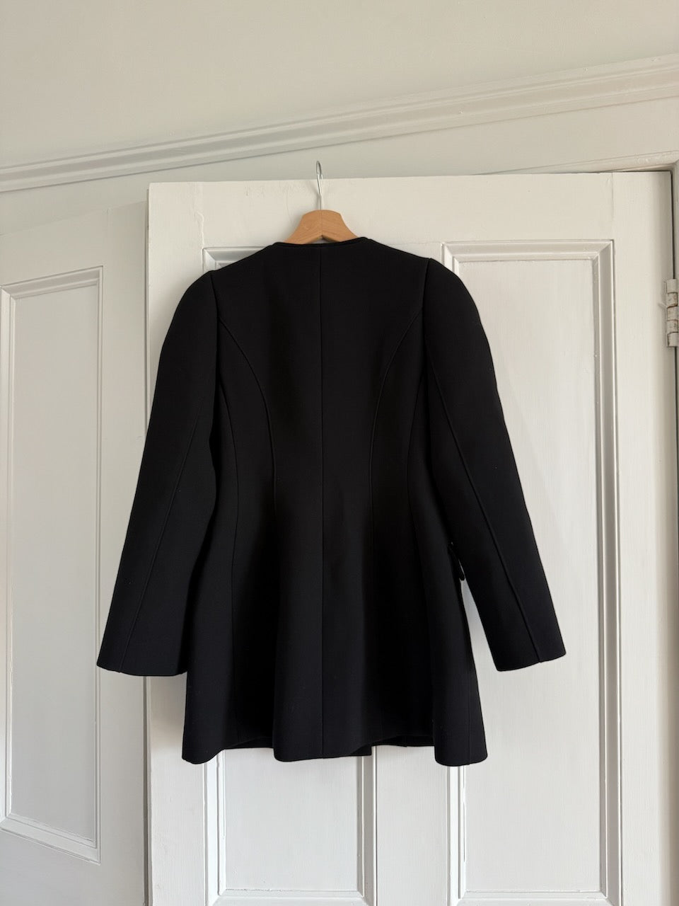 ShuShu Tong bow detailed satin trimmed twill jacket/ dress Palace of Nowhere