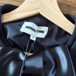 ShuShu Tong bow detailed satin trimmed twill jacket/ dress Palace of Nowhere