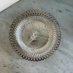Vintage 60s silver-plated & glass relish dish Palace of Nowhere