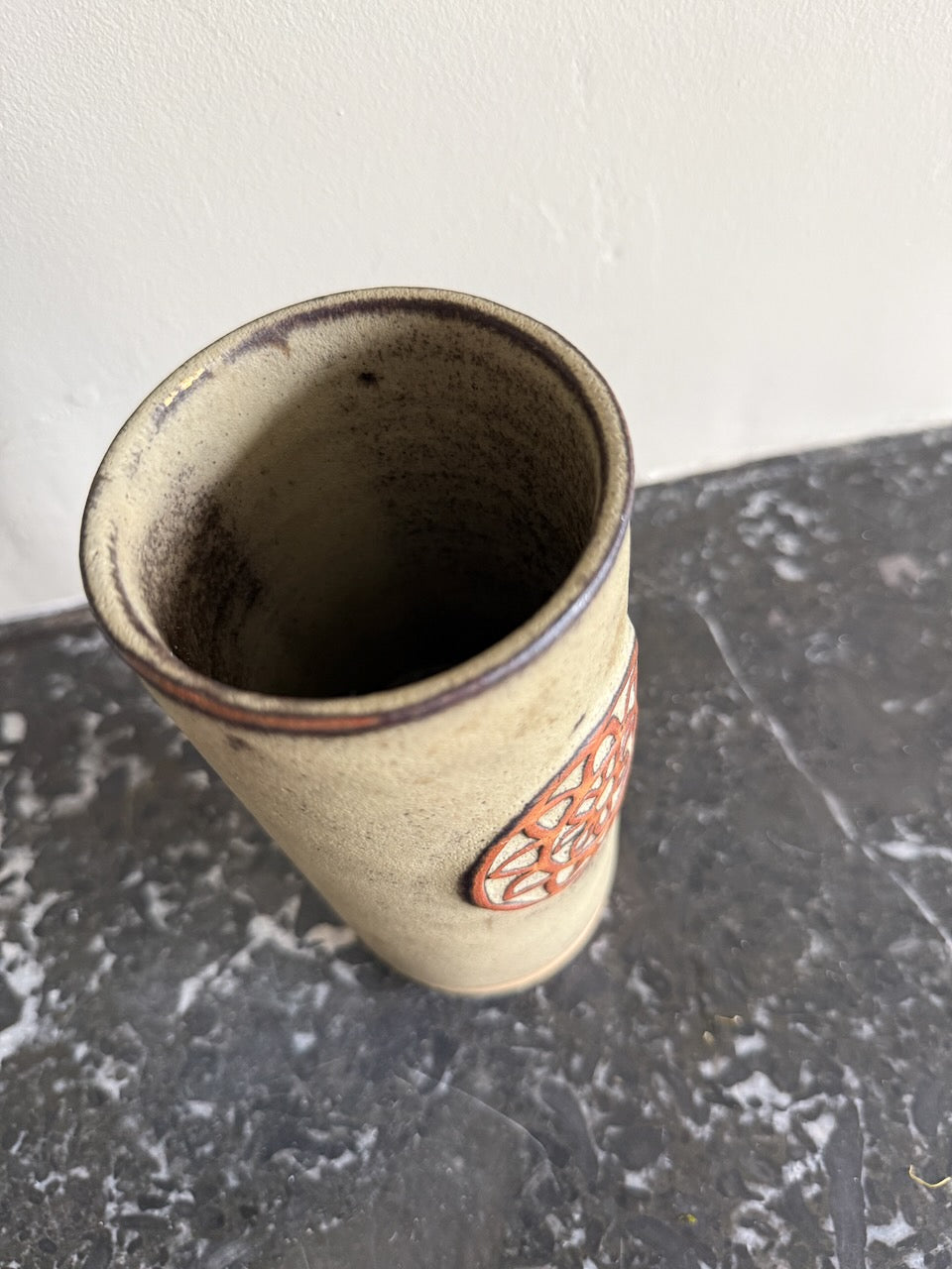 Vintage 70s mid century Tremar pottery vase Palace of Nowhere