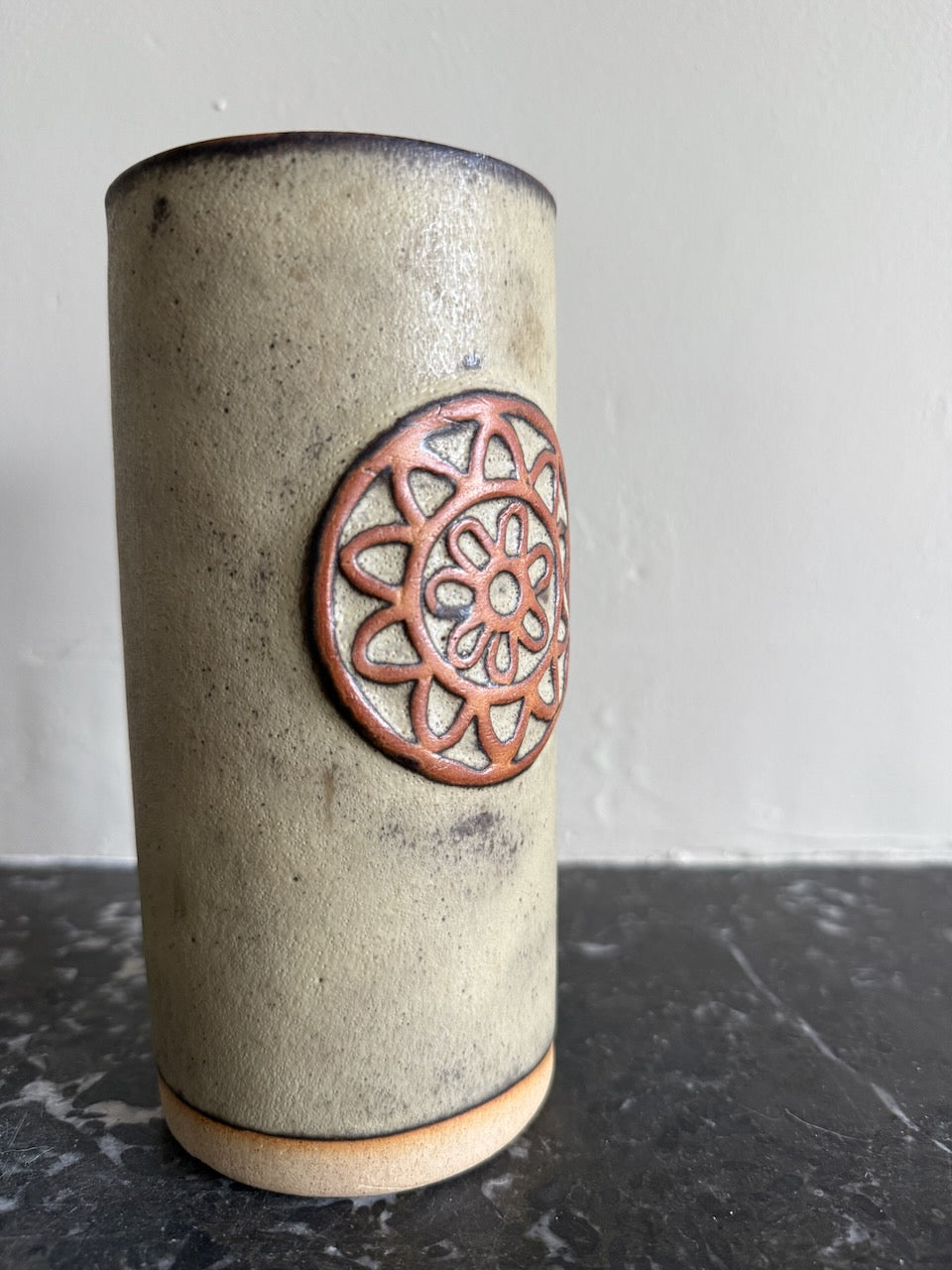 Vintage 70s mid century Tremar pottery vase Palace of Nowhere