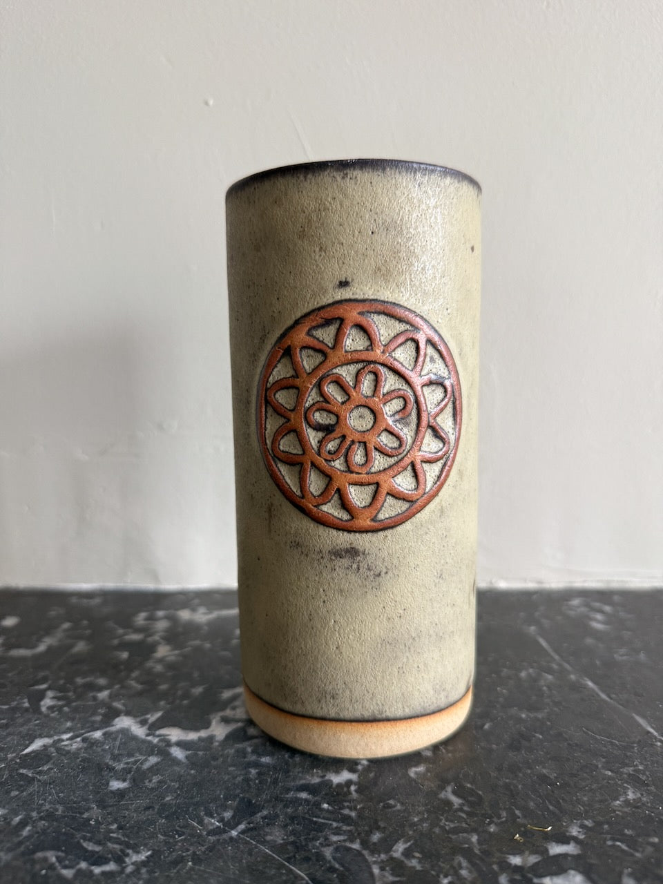 Vintage 70s mid century Tremar pottery vase Palace of Nowhere