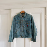 Vintage Ely 70s 80s reworked denim jacket at Palace of Nowhere