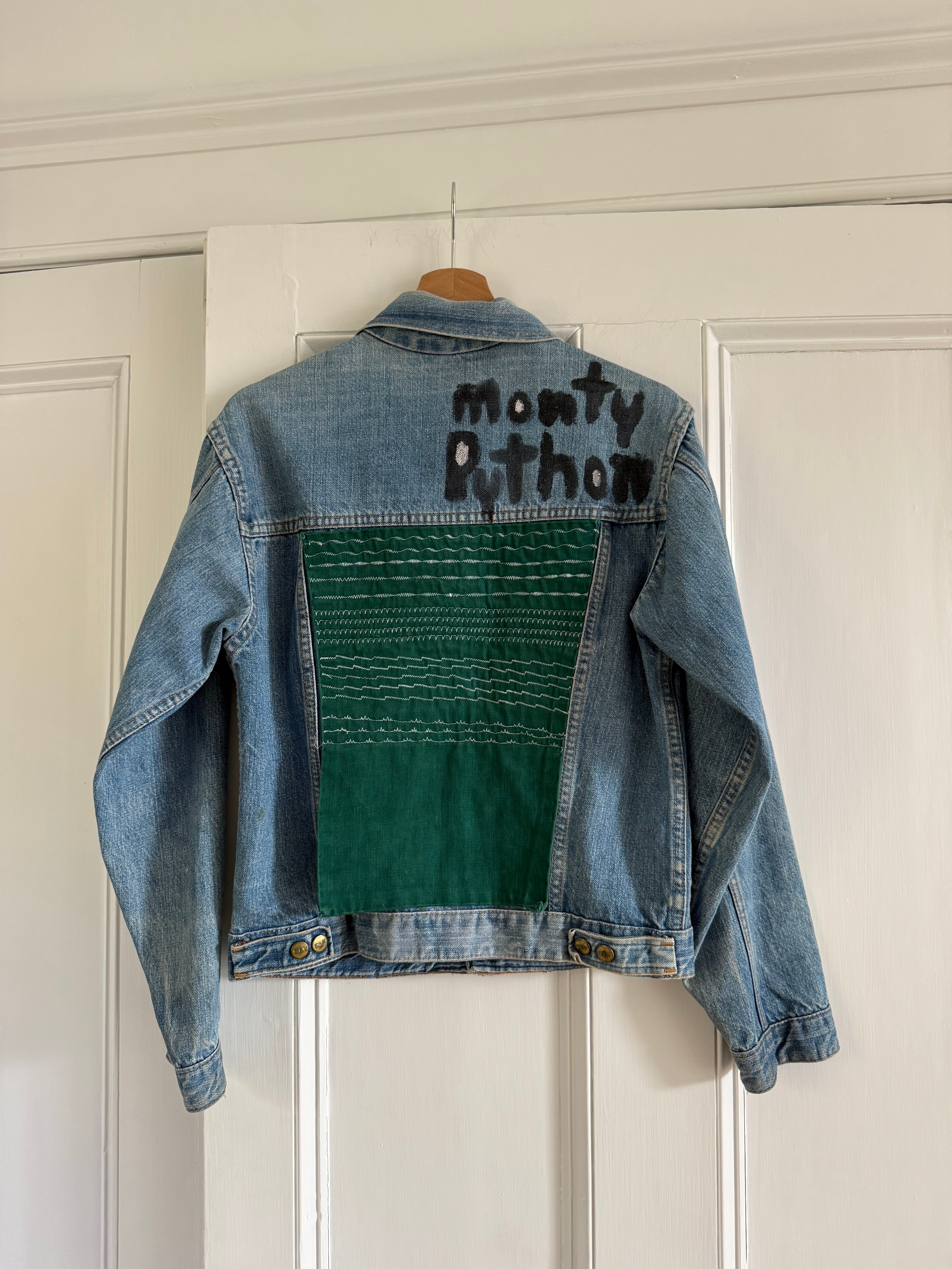 Vintage Ely 70s 80s reworked denim jacket at Palace of Nowhere
