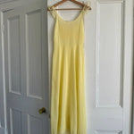 Vintage Lucy Larson 50s pastel yellow slip dress/ grown at Palace of Nowhere