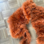 Vintage Peekaboo feather boa/ scarf Palace of Nowhere