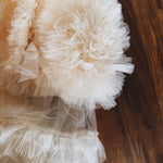 Vintage handmade tulle long midi skirt Palace of Nowhere