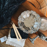 Vintage late 19th century silver plated footed bowl Palace of Nowhere