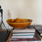 Vintage mid century large asymmetric lipped studio pottery bowl Palace of Nowhere