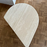 Vintage mid century travertine coffee table Palace of Nowhere
