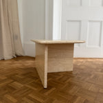 Vintage mid century travertine coffee table Palace of Nowhere