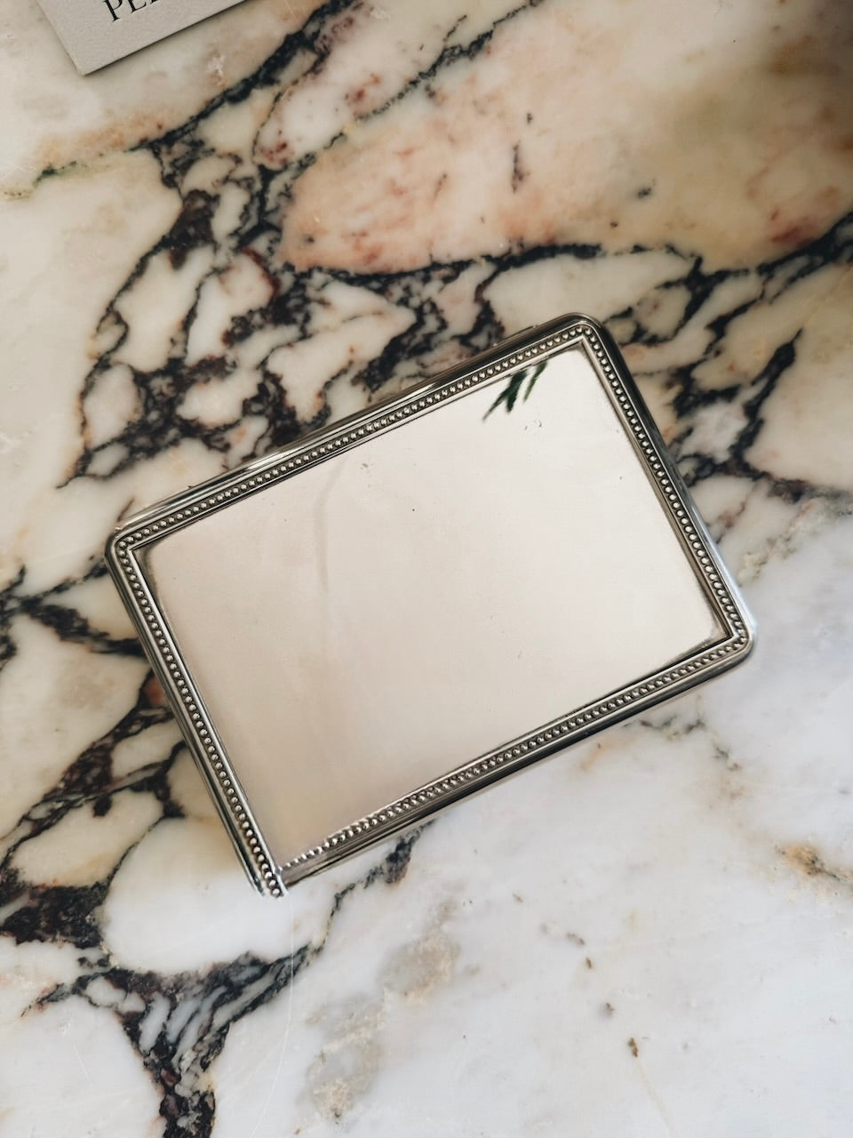 Vintage mirrored late art deco (40s/ 50s) jewellery box