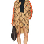 Wales Bonner x Adidas reversible checked coat