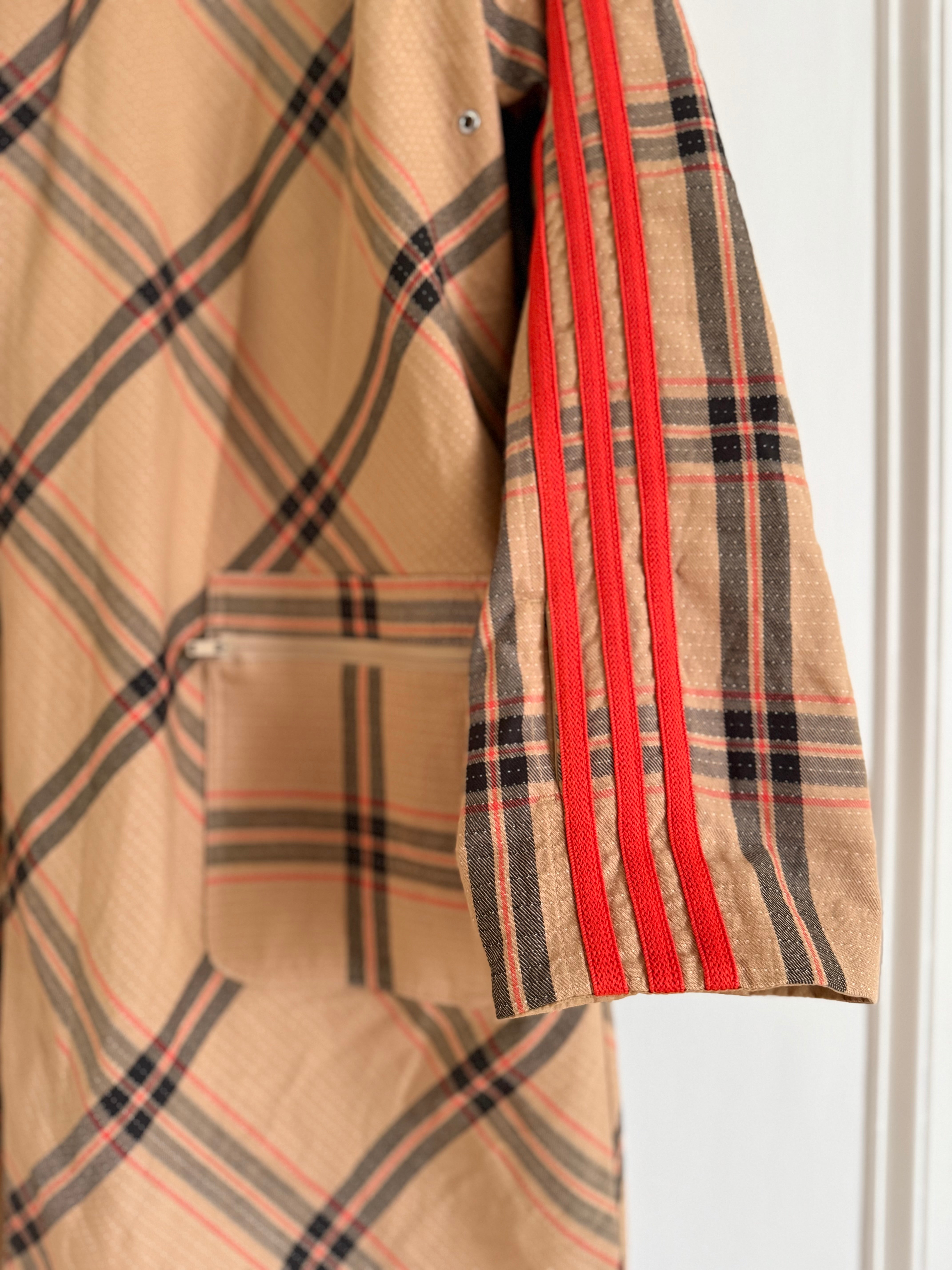 Wales Bonner x Adidas reversible checked coat Palace of Nowhere