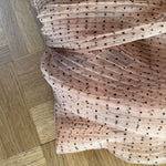 Zara polka dot dusty pink tulle bandeau top Palace of Nowhere