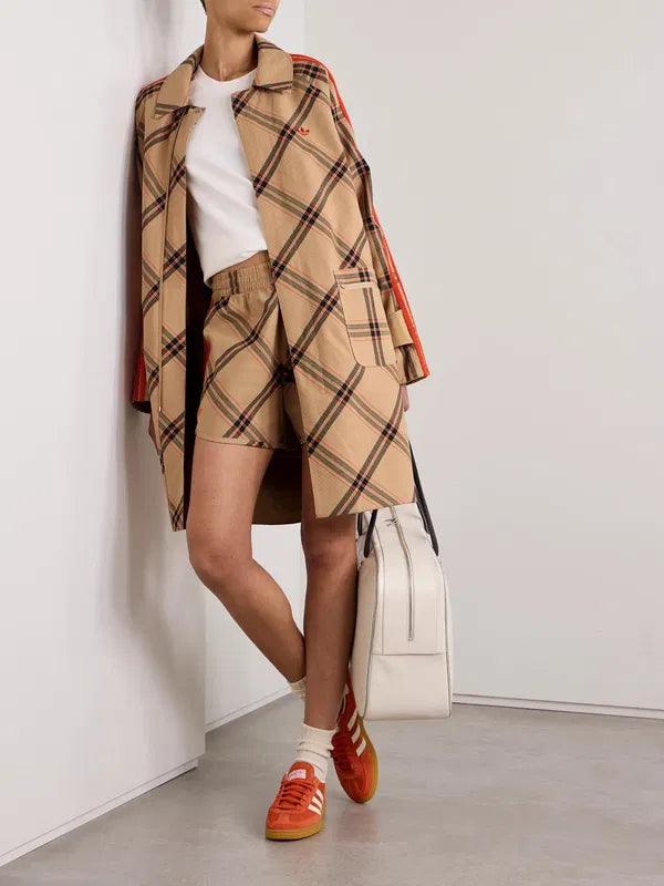 Wales Bonner x Adidas reversible checked coat Palace of Nowhere